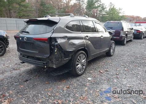 2023 Toyota Highlander Platinum from USA, damaged, VIN 5TDKDRBH8PS042945